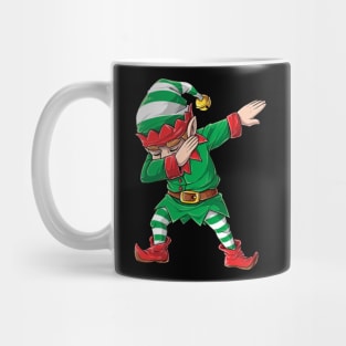 Dabbing Elf T Shirt Christmas Kids Boys Girls Dab Xmas Gifts Mug